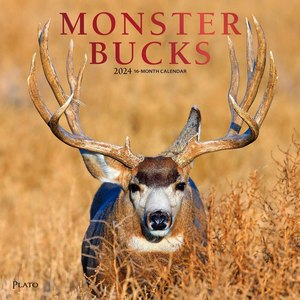 Monster Bucks 2024 Wall Calendar