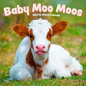 Baby Moo Moos 2024 Wall Calendar