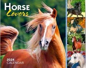 Horse Lovers 2024 Desk Calendar