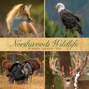 Northwoods Wildlife 2024 Calendar
