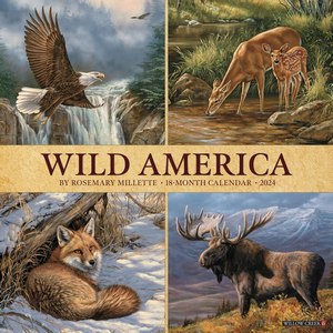 Wild America 2024 Calendar