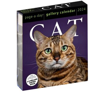Cats 2024 Desk Calendar