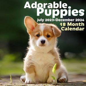 Adorable Puppies 2024 Calendar