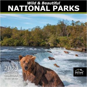 Wild & Beautiful National Parks 2024 Calendar