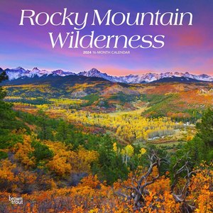 Rocky Mountain Wilderness 2024 Wall Calendar