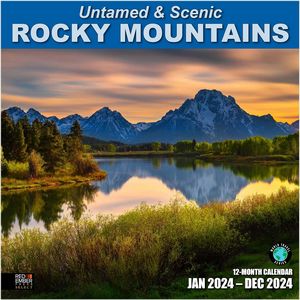 Untamed & Scenic Rocky Mountains 2024 Calendar