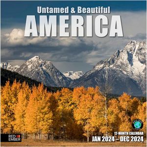 Untamed & Beautiful America 2024 Calendar