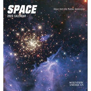 Space 2024 Mini Wall Calendar