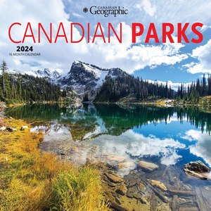 Canadian Parks 2024 Mini Wall Calendar