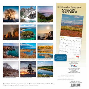 Canadian Wilderness 2024 Wall Calendar
