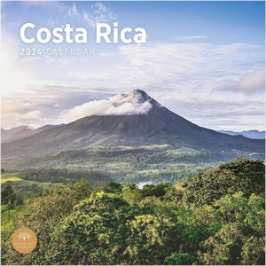 Costa Rica 2024 Wall Calendar