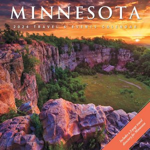 Minnesota Travel & Events 2024 Wall Calendar