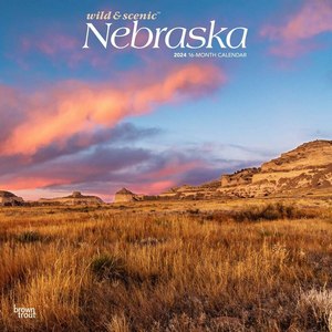 Nebraska 2024 Wall Calendar