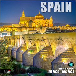 Spain 2024 Wall Calendar