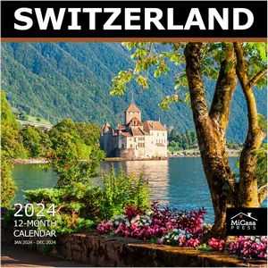 Switzerland 2024 Wall Calendar