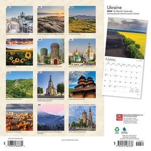 Ukraine 2024 Wall Calendar