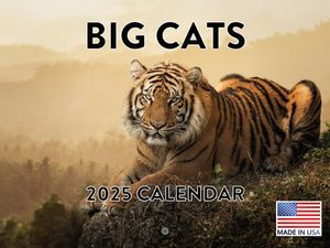 Big Cats 2025 Calendar