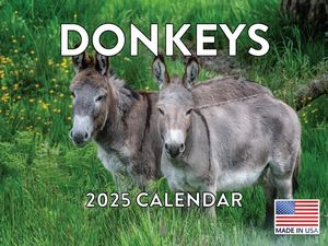 Donkeys 2025 Calendar