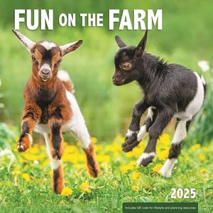 Fun On The Farm 2025 Wall Calendar
