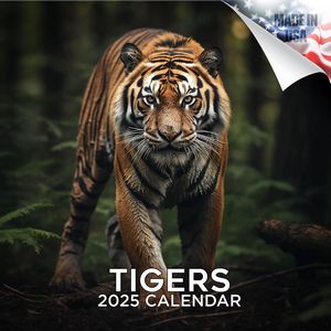 Tigers 2025 Calendar