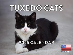Tuxedo Cats 2025 Calendar