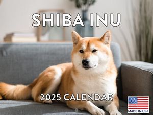 Shiba Inu 2025 Calendar