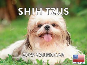 Shih Tzus 2025 Calendar