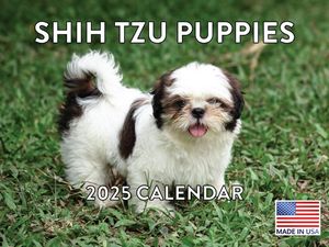 Shih Tzu Puppies 2025 Calendar