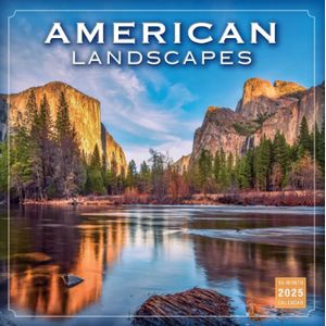 American Landscapes 2025 Calendar