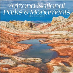 Arizona Parks And Monuments 2025 Wall Calendar