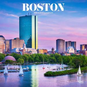 Boston 2025 Wall Calendar