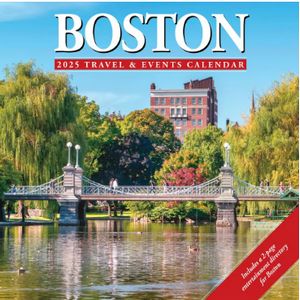 Boston Events 2025 Wall Calendar