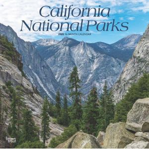 California National Parks 2025 Wall Calendar
