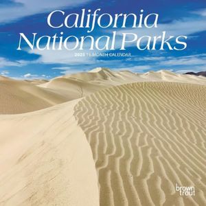 California National Parks 2025 Mini Wall Calendar