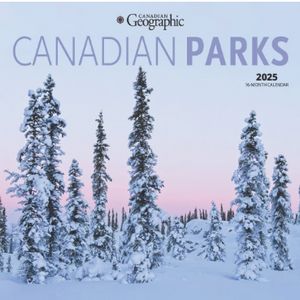 Canadian Parks 2025 Mini Wall Calendar