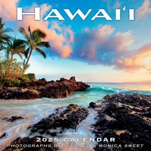 Hawaii Landscapes Deluxe 2025 Wall Calendar