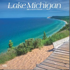 Lake Michigan 2025 Wall Calendar