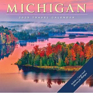 Michigan Travel and Events 2025 Wall Calendar