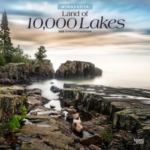 Land of 10000 Lakes Minnesota 2025 Wall Calendar