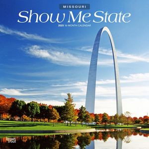 Show Me State Missouri 2025 Wall Calendar