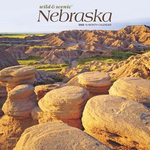 Nebraska Wild and Scenic 2025 Wall Calendar