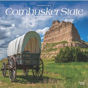 Cornhusker State Nebraska 2025 Wall Calendar