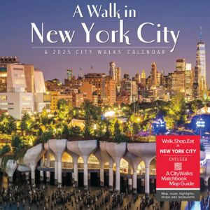 A Walk in New York City 2025 Calendar