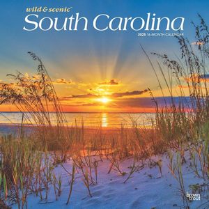 South Carolina Wild and Scenic 2025 Wall Calendar