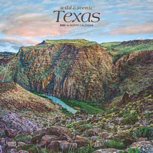 Texas Wild and Scenic 2025 Wall Calendar