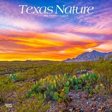 Texas Nature 2025 Wall Calendar