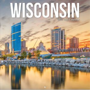 Wisconsin 2025 Wall Calendar