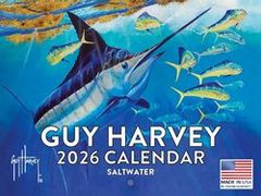 Guy Harvey Saltwater Fish 2026 Calendar