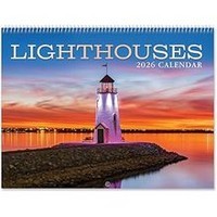 Lighthouse 2026 Wall Calendar