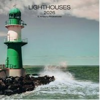 Lighthouses 2026 Mini Wall Calendar